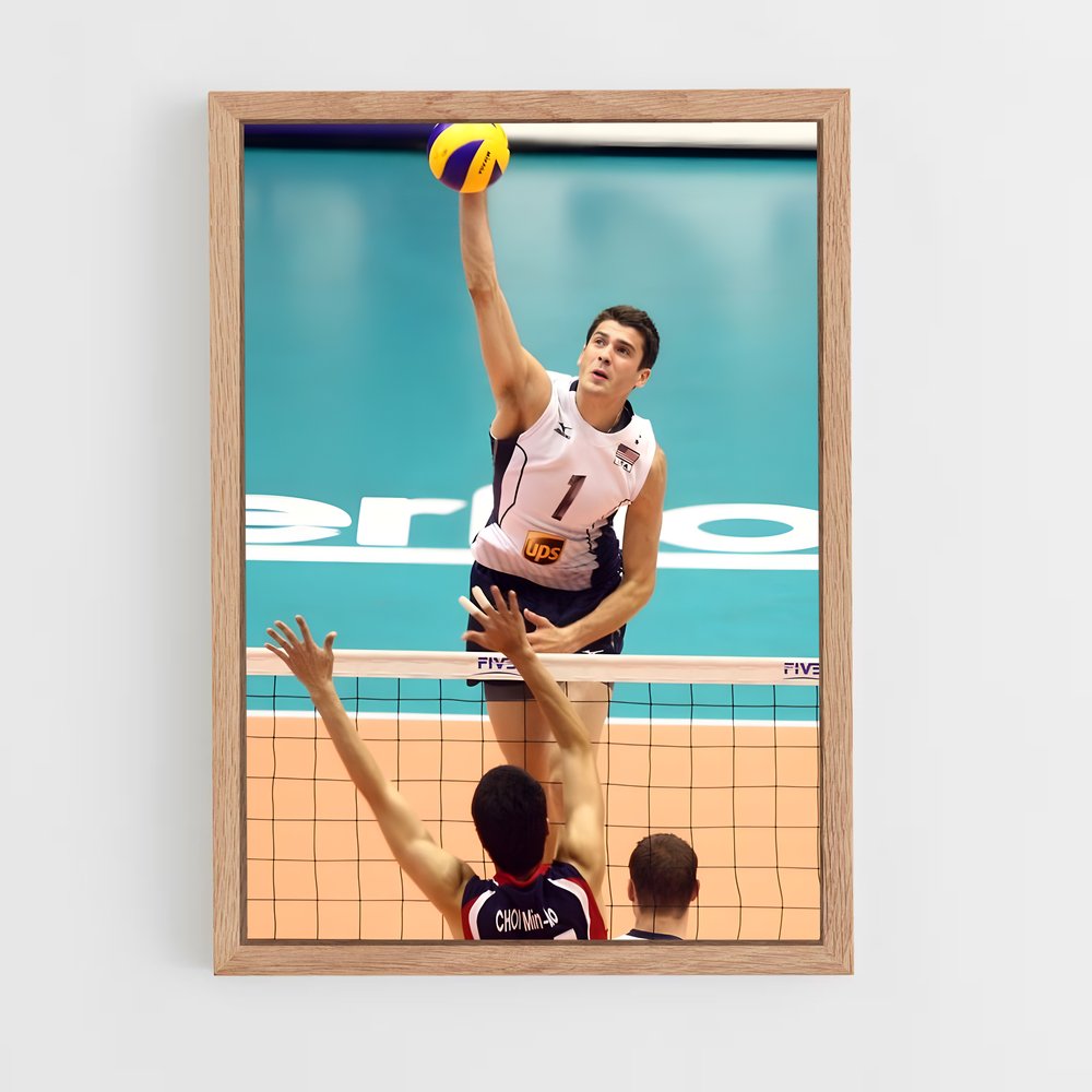 Poster Smash de Volleyball (vue 4)